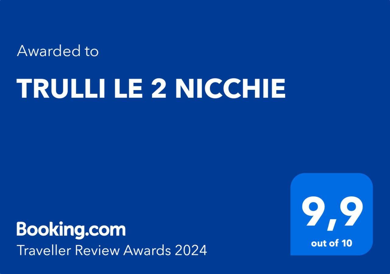 Willa Trulli Le 2 Nicchie Locorotondo Zewnętrze zdjęcie